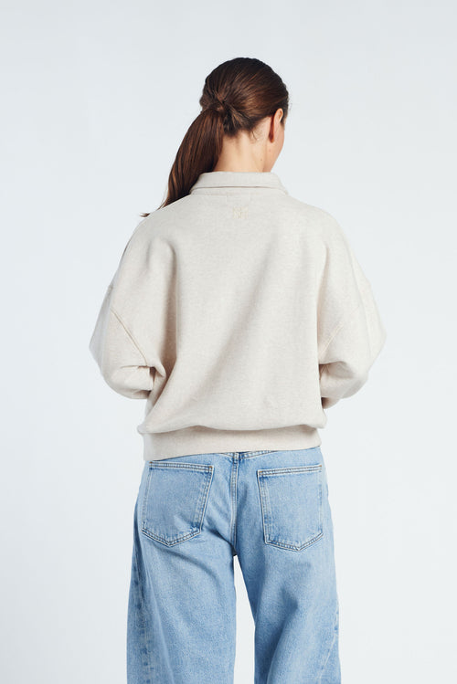 Avi sweater beige melange