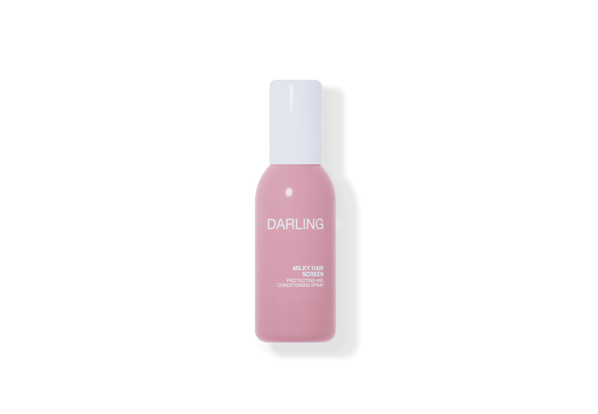Milky hair screen