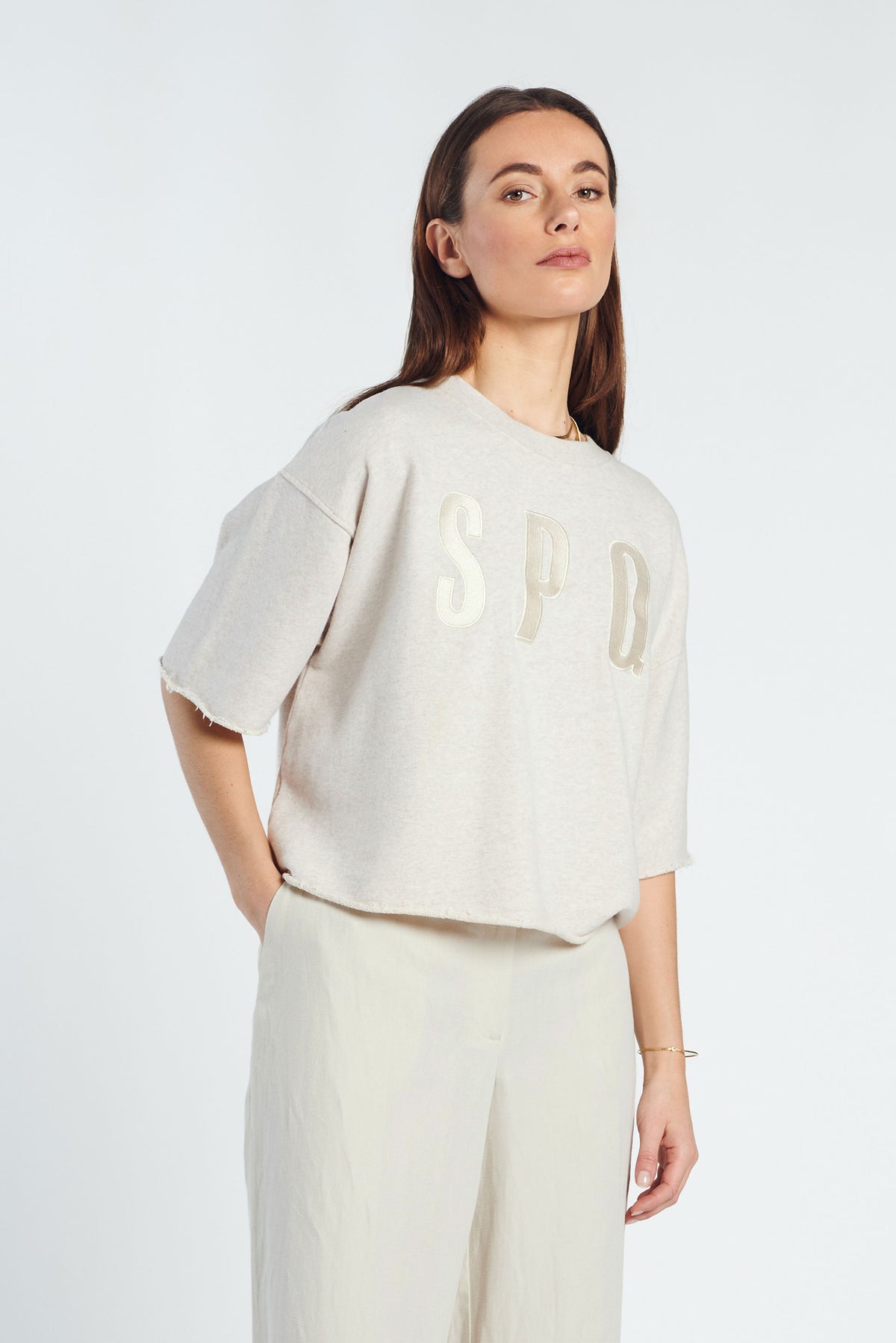 Jott sweater beige melange