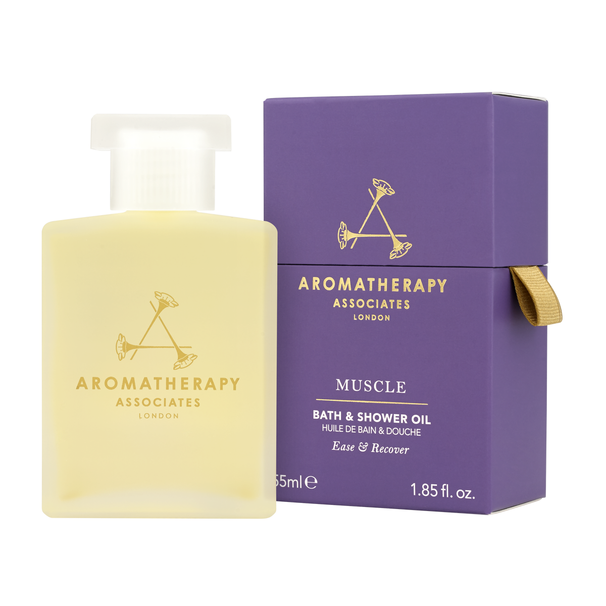 De-stress muscle bath & shower oil